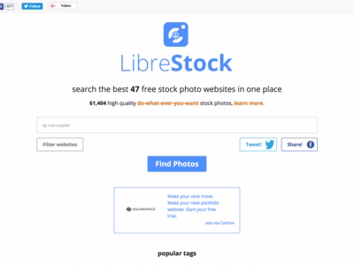Libre Stock screenshot.