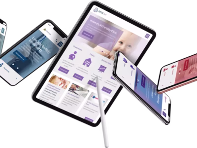 Virtus Health's European websites shown a variety of phones and tablets