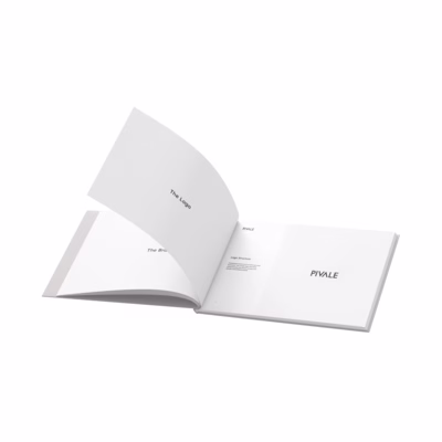 Pivale's brand guidelines document.