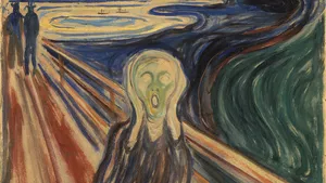 The Scream painting by Edvard Munch.